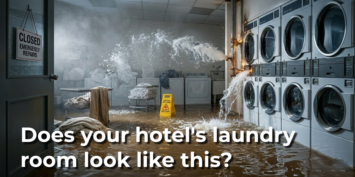 Hotel Laundry Room Burst Pipes 1200X600