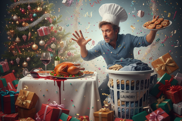 Holiday Chaos And Laundry 600X400