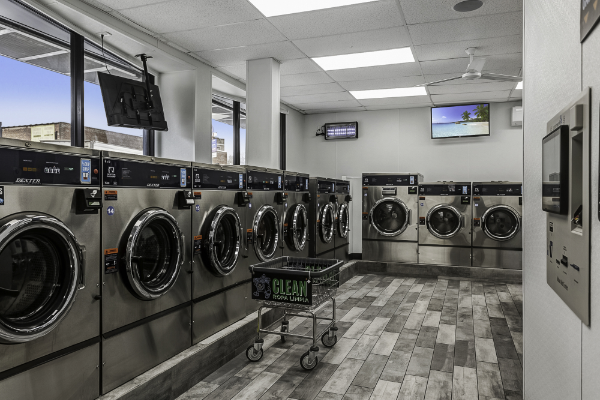 Branded Cart In Laundromat 03
