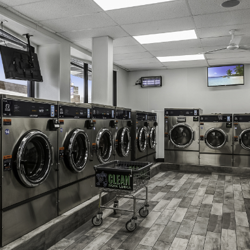 Branded Cart In Laundromat 03