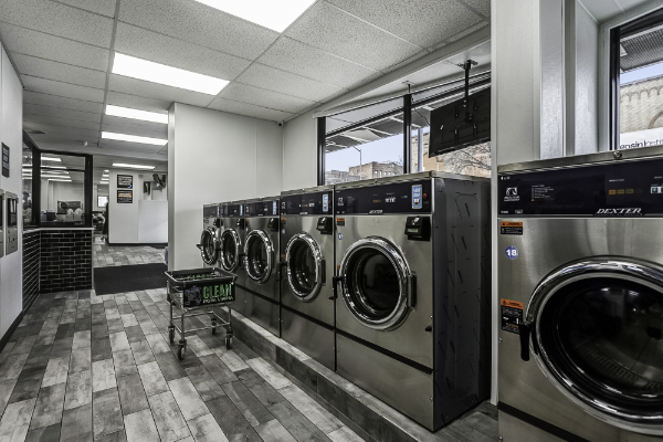 Branded Cart In Laundromat 02